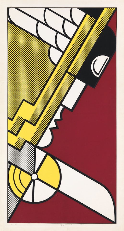 Salute to Aviation by Roy Lichtenstein