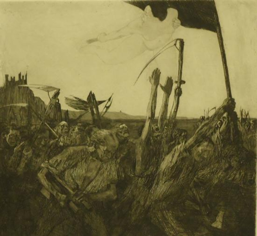Aufruhn by Kathe Kollwitz