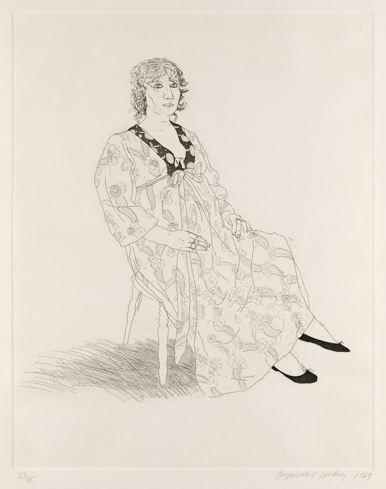 Celia by David Hockney