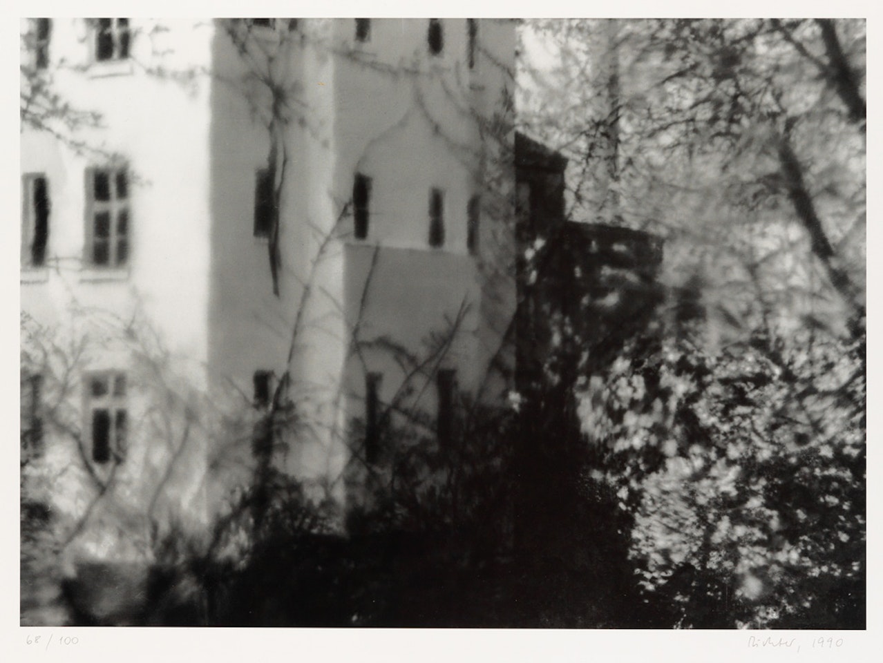 Besetztes Haus by Gerhard Richter