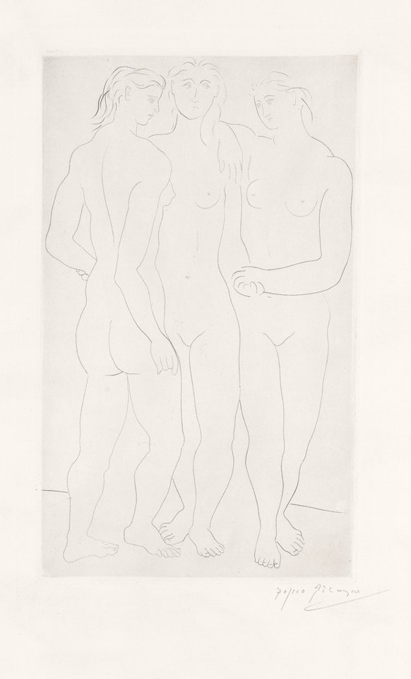 Les Trois Grâces, II by Pablo Picasso