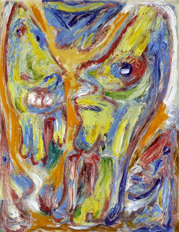 “Mennesker mødes” (People meet) by Asger Jorn