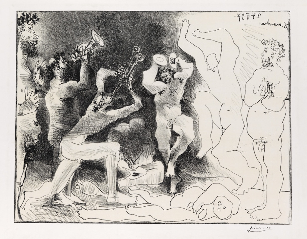 Danse des Faunes by Pablo Picasso