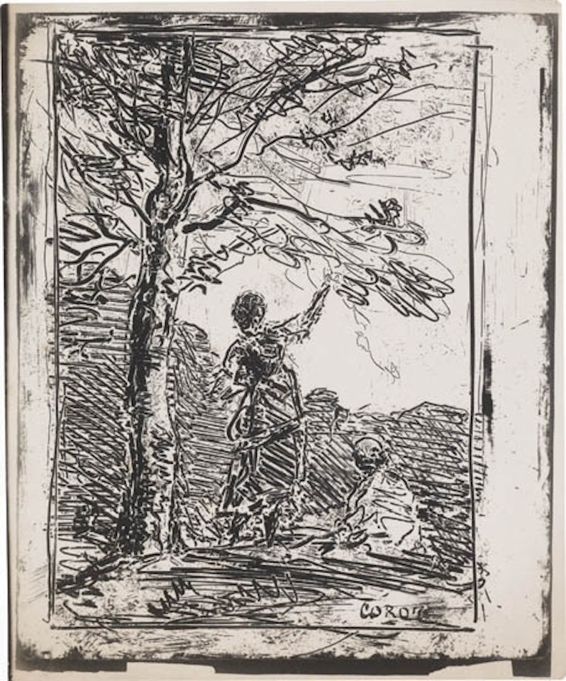 La Jeune Fille et la Mort by Jean Baptiste Camille Corot
