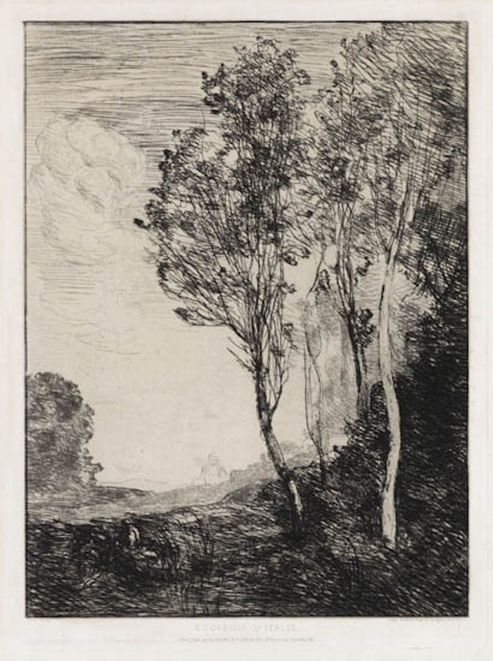 Souvenir d'Italie by Jean Baptiste Camille Corot