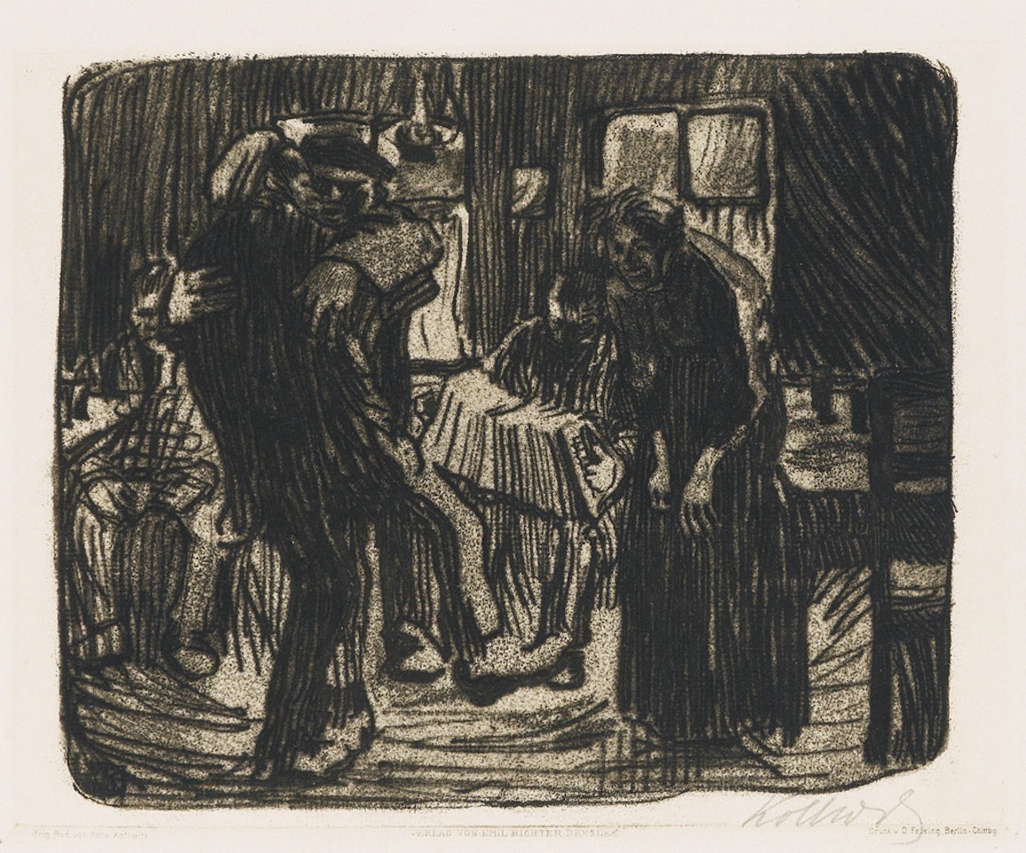 Hamburger Kneipe by Kathe Kollwitz