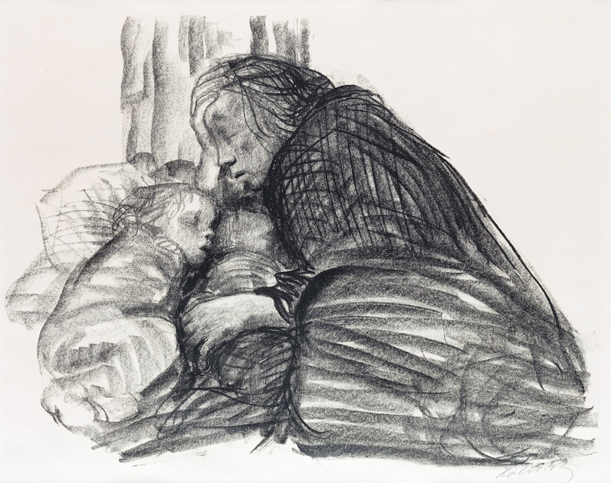 Städtisches Obdach by Kathe Kollwitz