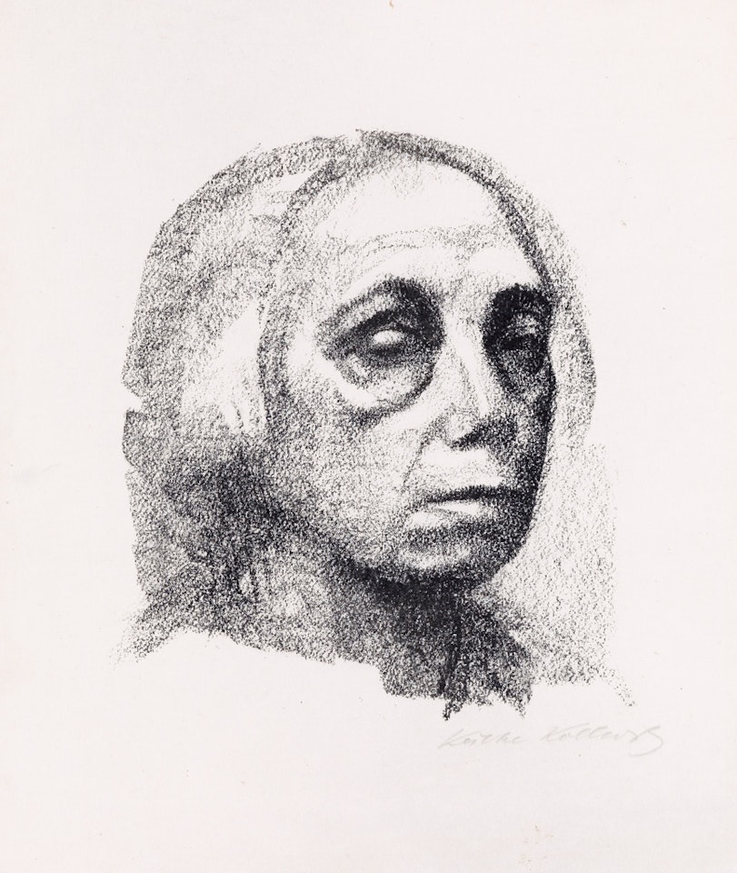 Kleines Selbstbildnis by Kathe Kollwitz