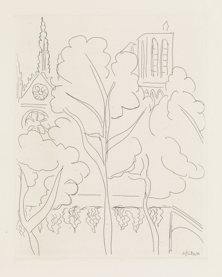 La Cité--Notre Dame by Henri Matisse