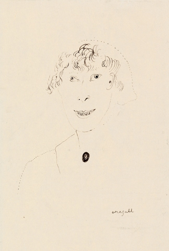 Self Portrait by Marc Chagall