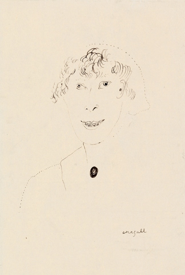 Self Portrait by Marc Chagall