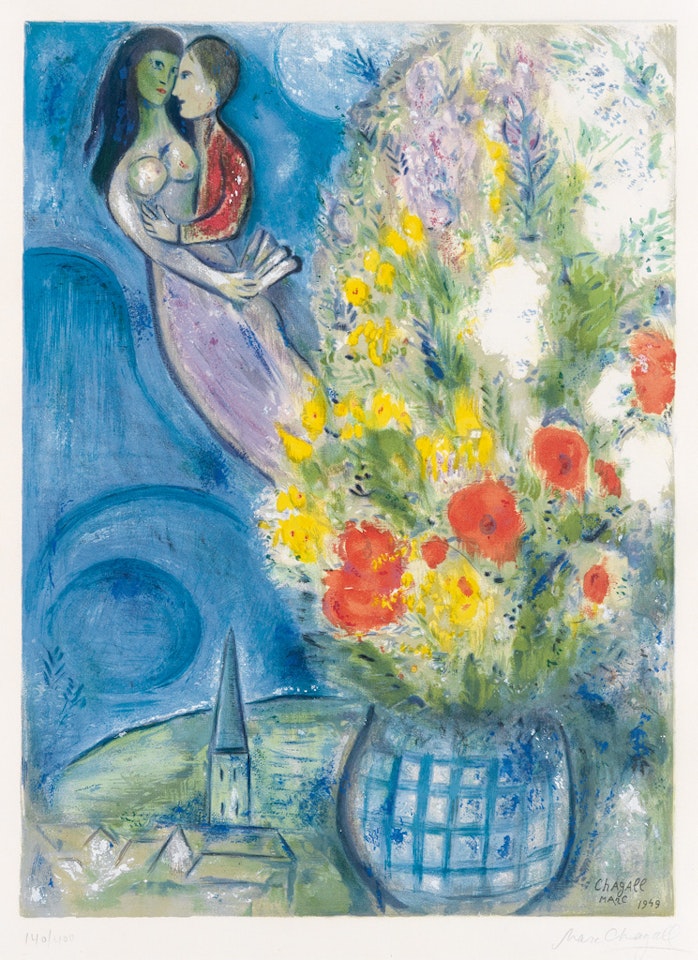 Les Coquelicots by Marc Chagall