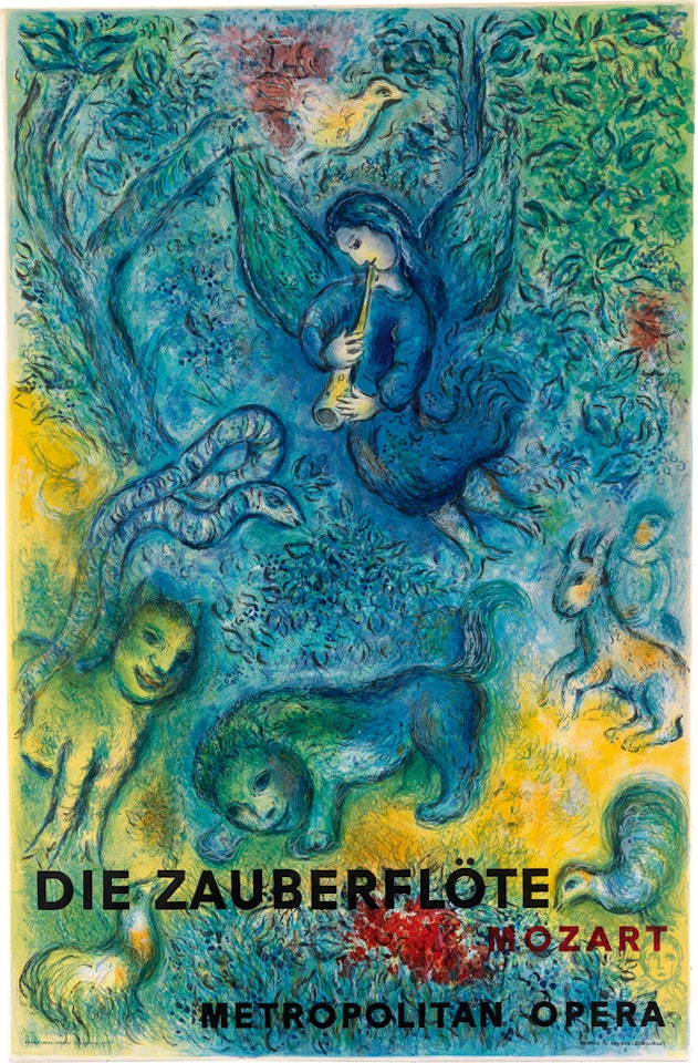 The Magic Flute by Marc Chagall