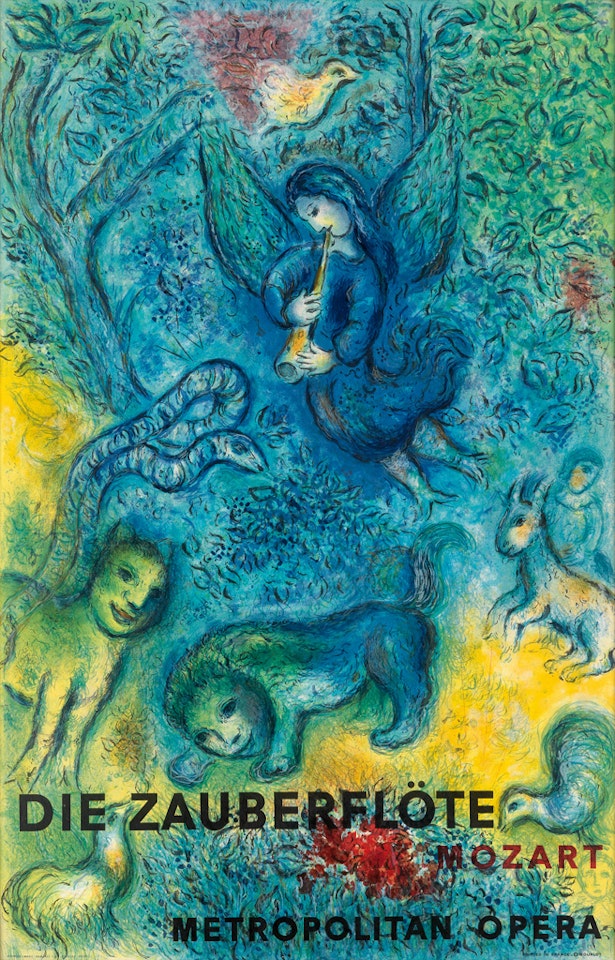 The Magic Flute by Marc Chagall