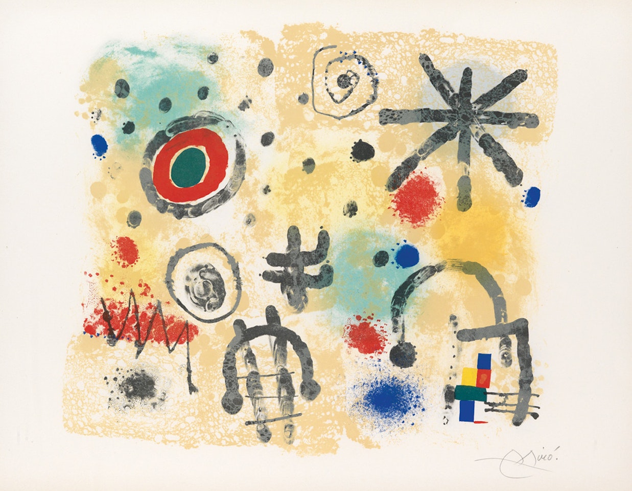 Signes et Météores by Joan Miró