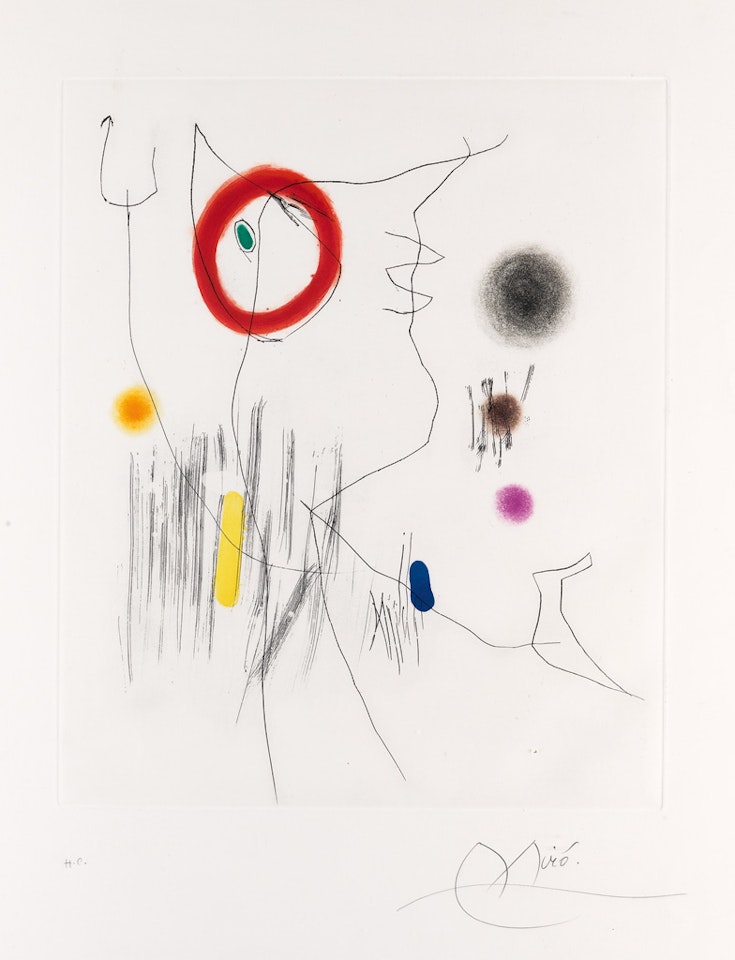 Gravé sur le Givre III by Joan Miró