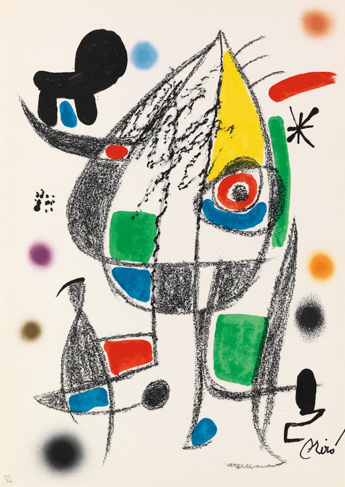 Maravillas con Variaciones Acrósticas en El Jardín de Miró by Joan Miró
