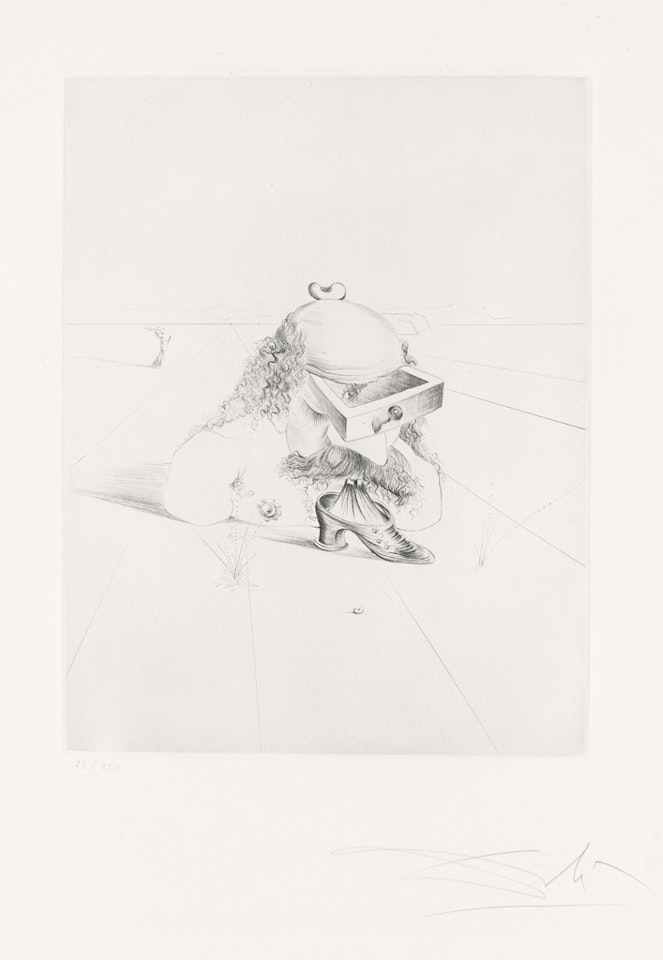 Le Bureaucrate by Salvador Dali