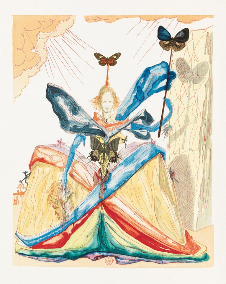 Le Tricorne by Salvador Dali