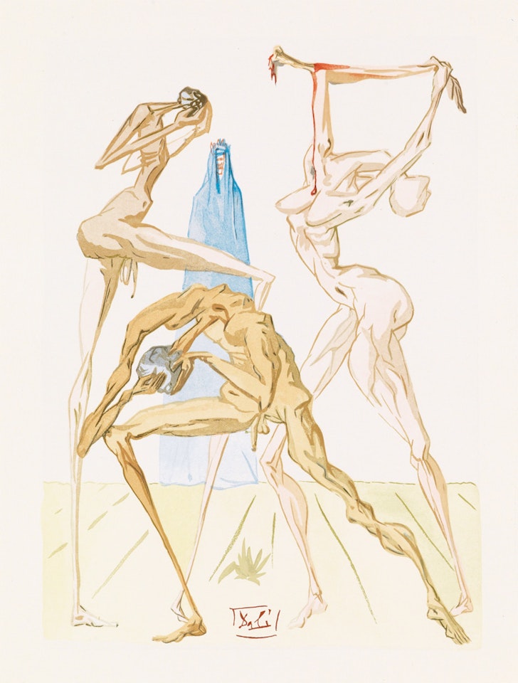 Die Göttliche Komödie by Salvador Dali