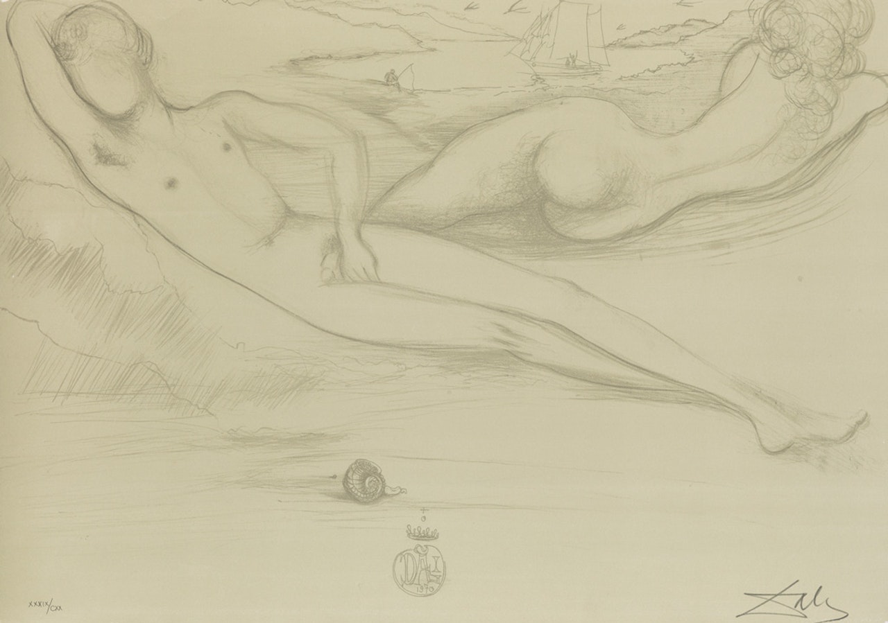 Nudes by Salvador Dali