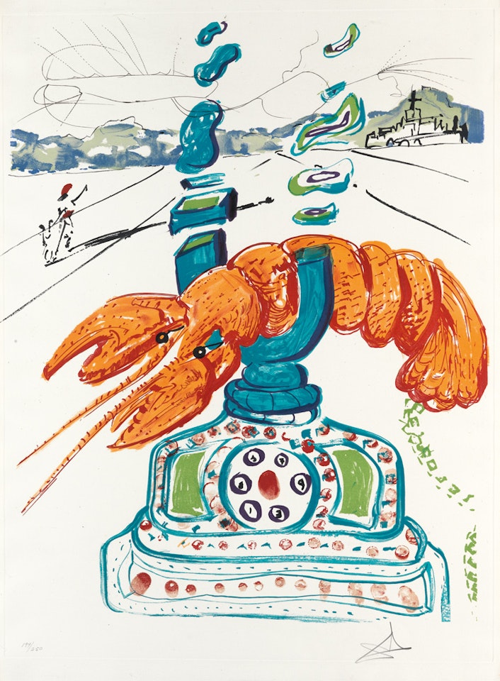 Imaginations and Objects of the Future by Salvador Dali