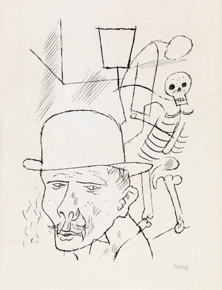 Tod auf der Strasse by George Grosz