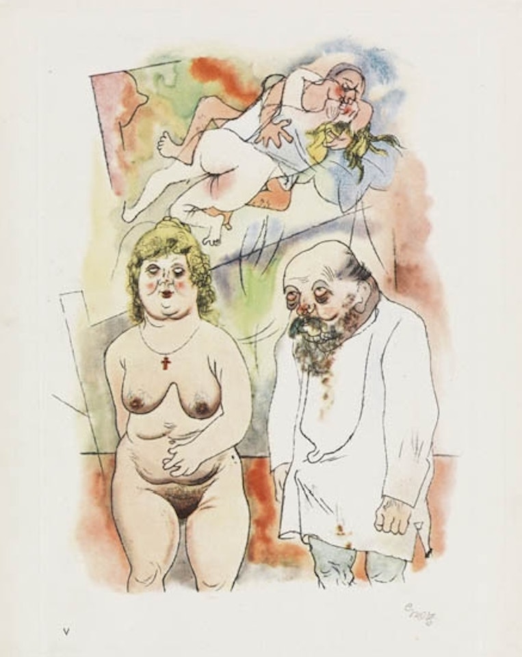 Pappi und Mammi by George Grosz