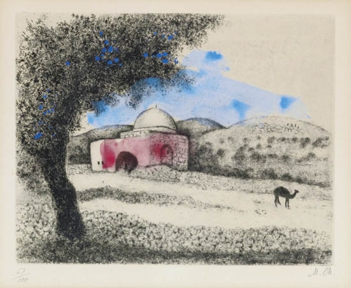 Tombe de Rachel by Marc Chagall