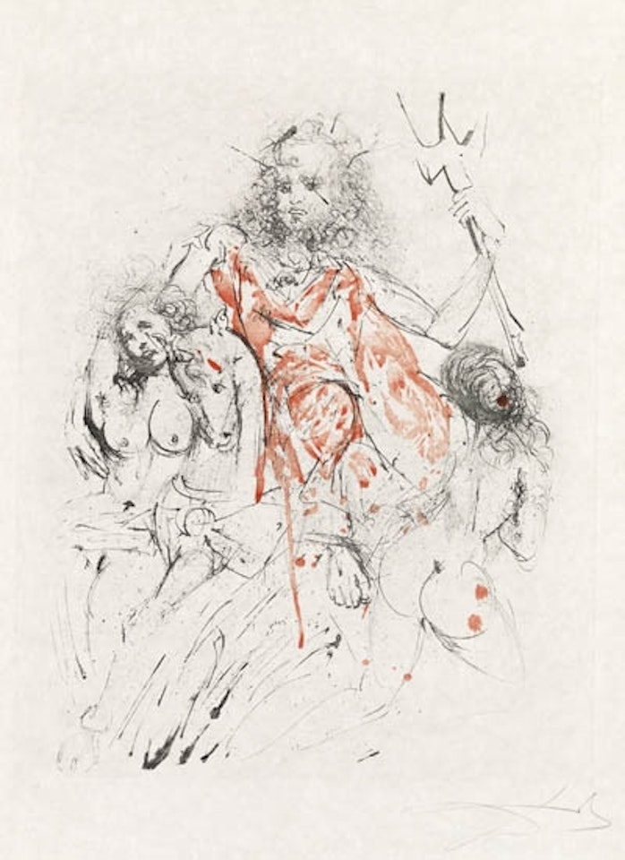 Poseidon by Salvador Dali
