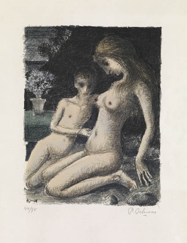Azalée bleue by Paul Delvaux