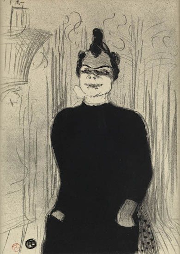 A la Gaieté Rochechouart: Nicolle by Henri de Toulouse-Lautrec
