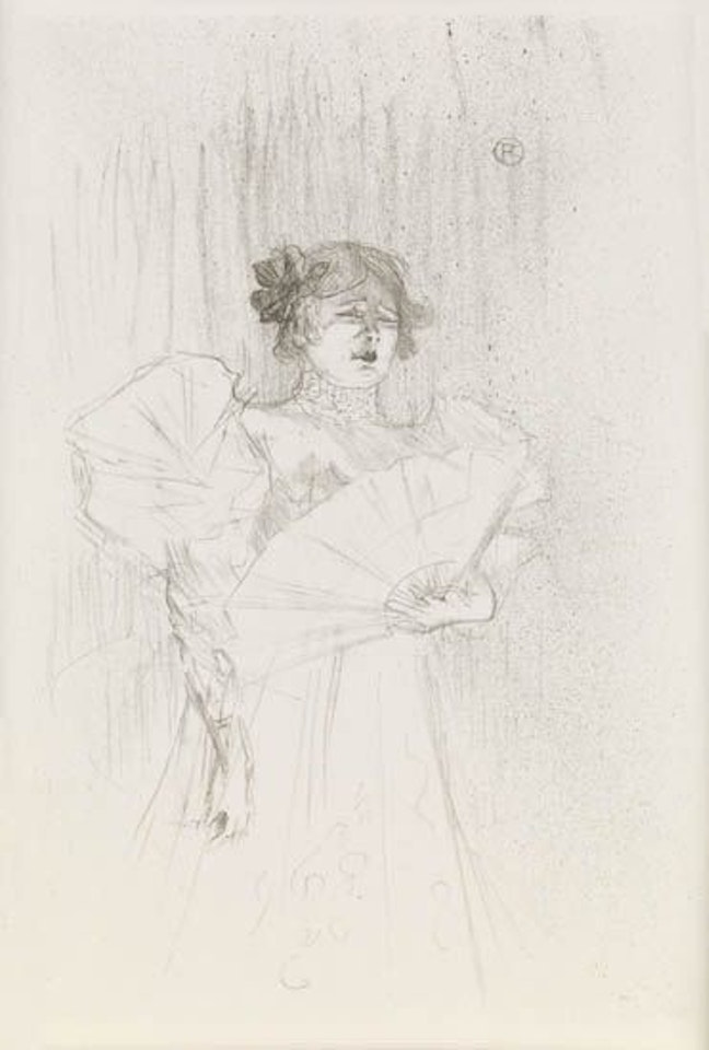 Luce Myrès, de face by Henri de Toulouse-Lautrec