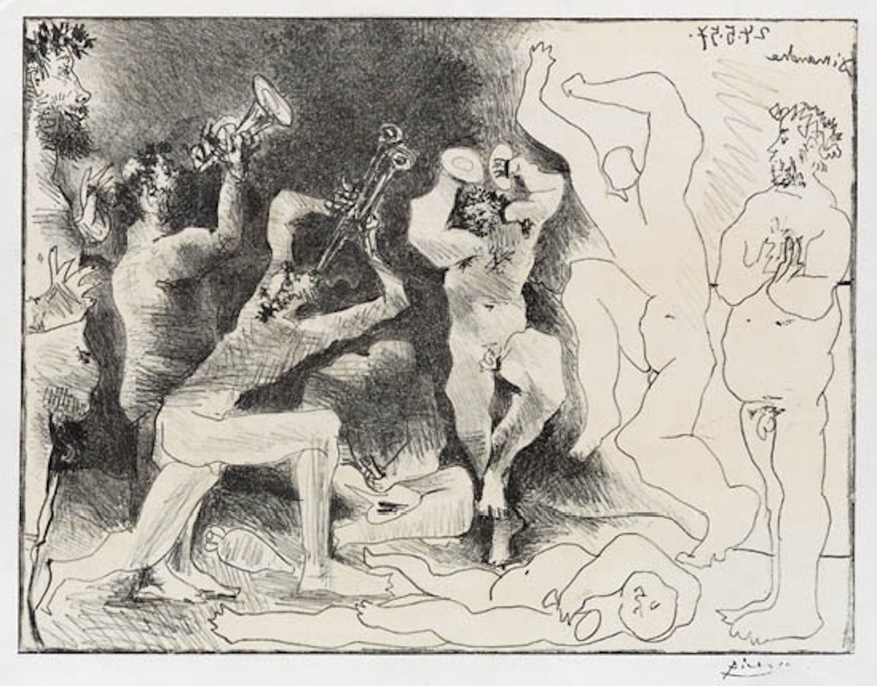 La Danse des Faunes by Pablo Picasso