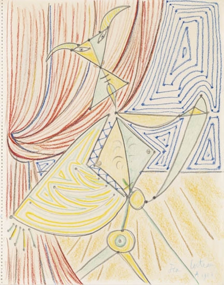 Taureau by Jean Cocteau