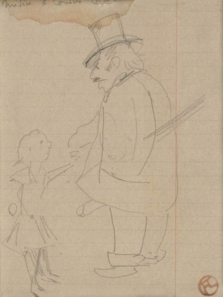 La Misère a Londres by Henri de Toulouse-Lautrec
