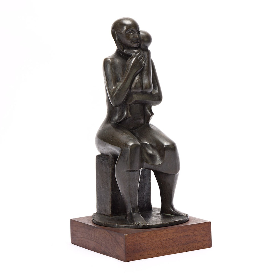 Mother and Child . by Elizabeth Catlett