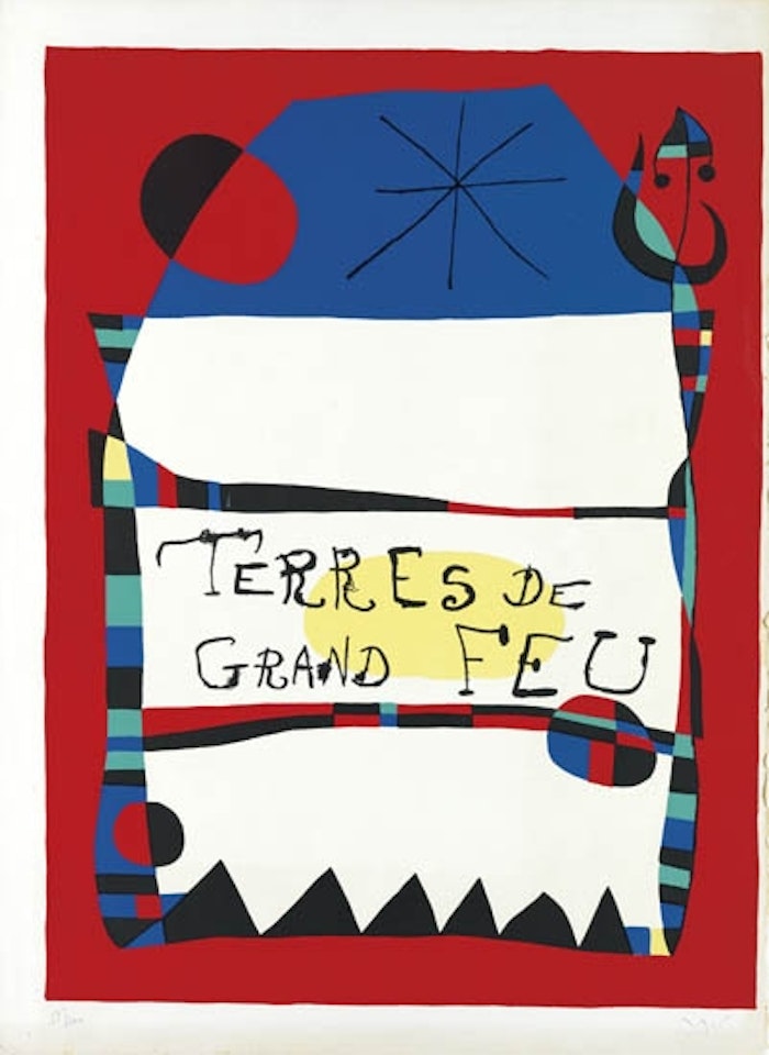 Terres de Grand Feu by Joan Miró