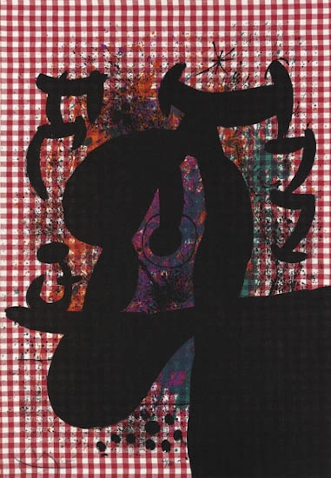 The Bather by Joan Miró