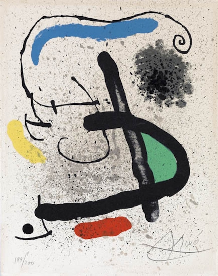 Cahier d'Ombres by Joan Miró