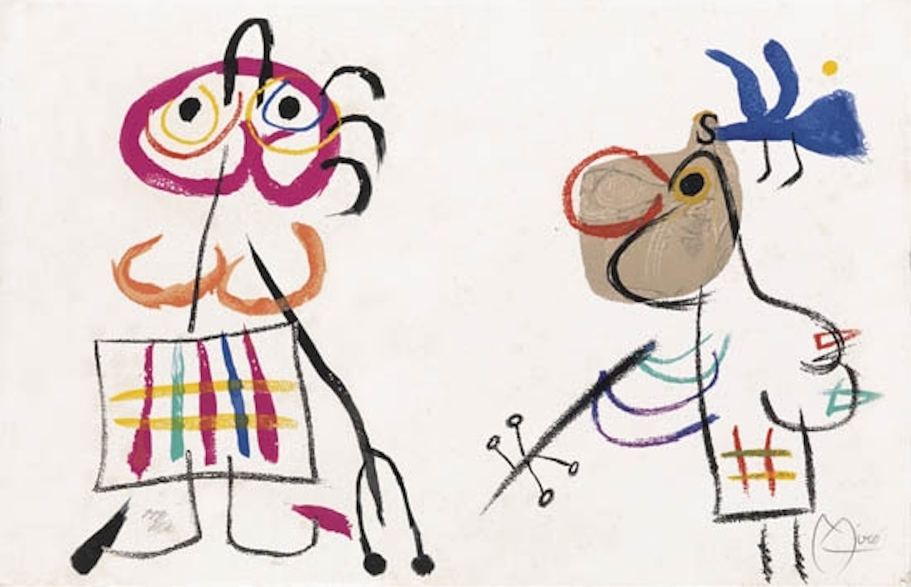 L'Enfance d'Ubu by Joan Miró