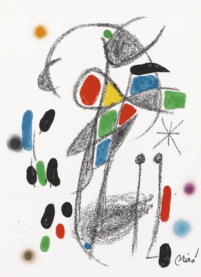 Maravillas con Variaciones Acrósticas en El Jardín de Miró by Joan Miró
