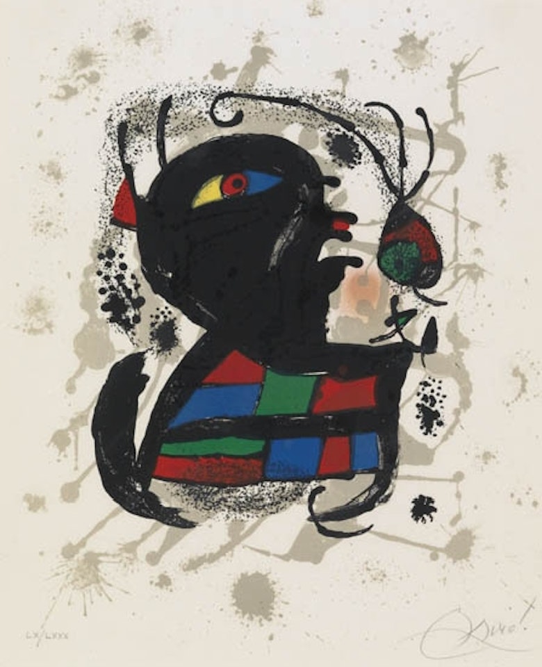Lithographs III by Joan Miró