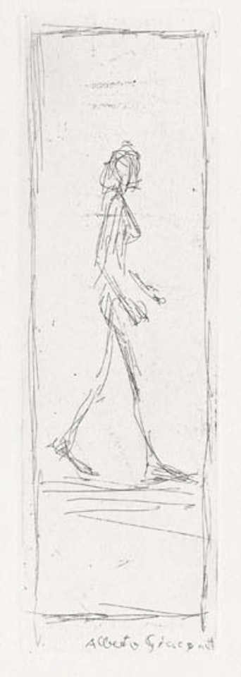 Femme qui marche by Alberto Giacometti