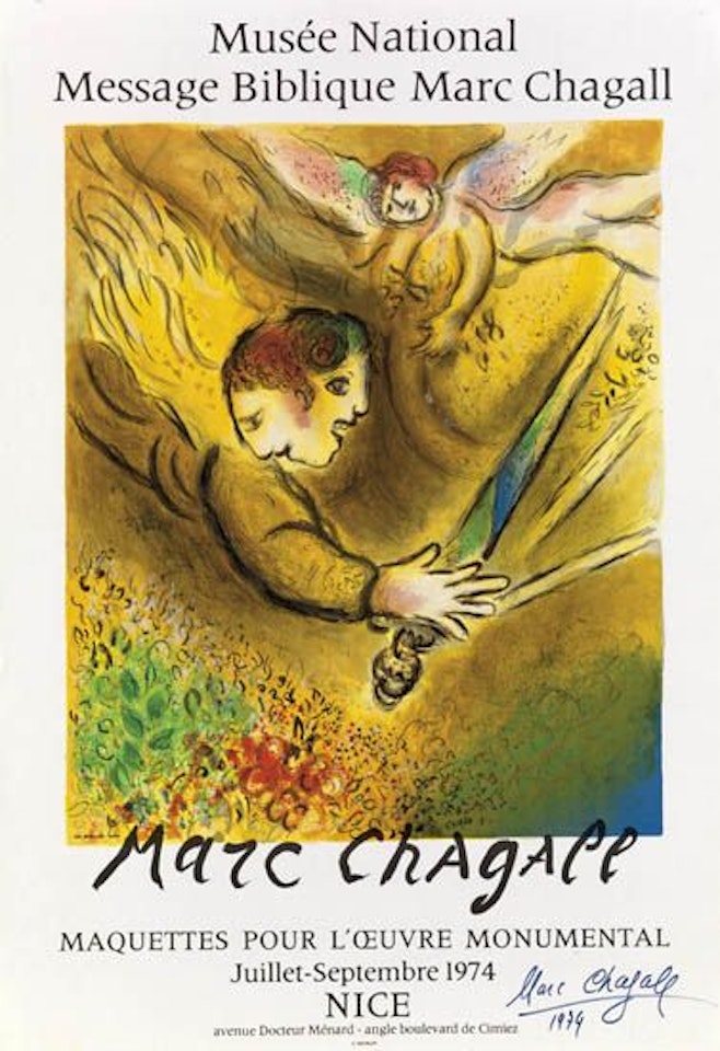 The Angel of Judgement by Marc Chagall