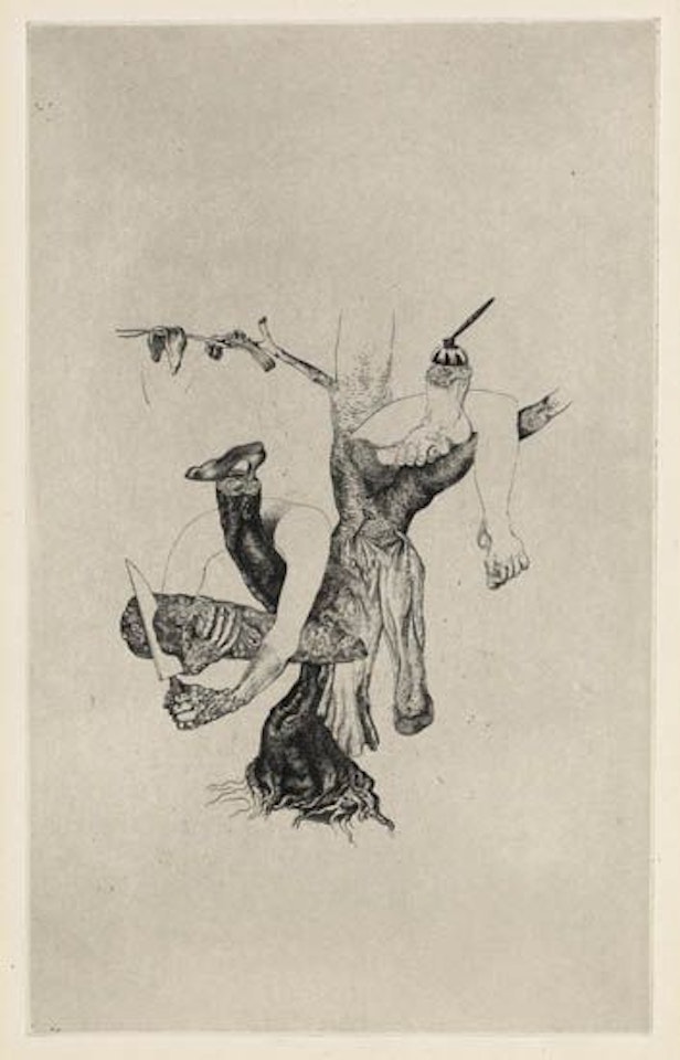 Les Chants de Maldoror: Limbs in a Tree by Salvador Dali