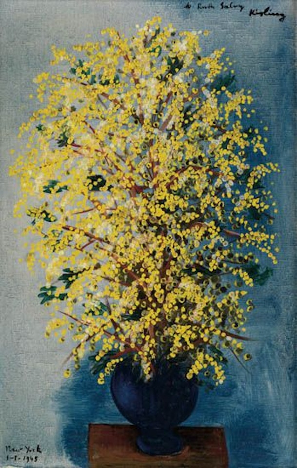 Bouquet de Mimosas by Moïse Kisling