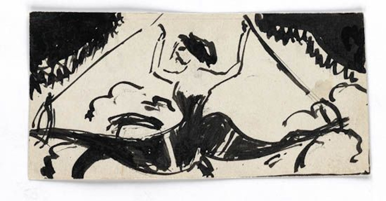 Akrobat by Ernst Ludwig Kirchner