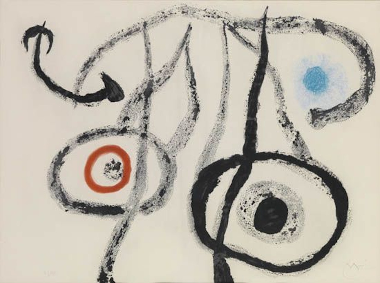 Le Porteur d'Eau IV by Joan Miró