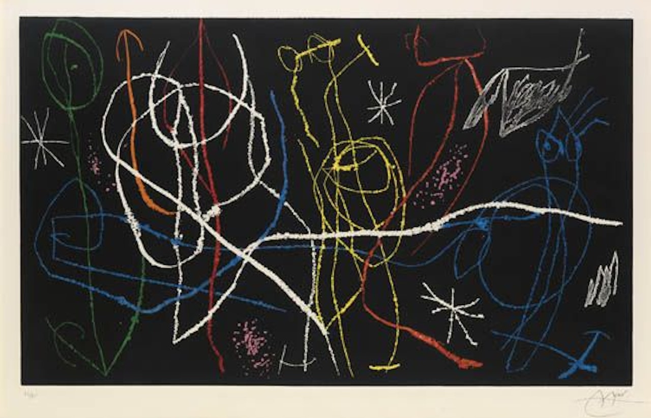 L'Invitée du Dimanche III by Joan Miró